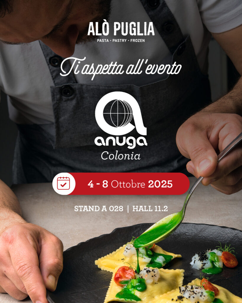 Alò Puglia ad Anuga 2025, Colonia dal 4 all’8 ottobre 2025